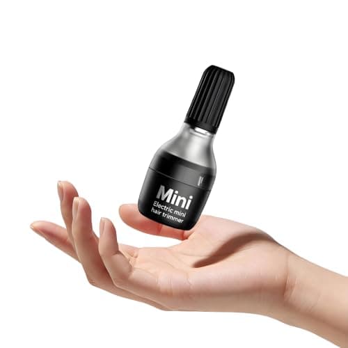 YipuVR Mini Nose Hair Trimmer for Men & Women,Gentle & Snag-Free