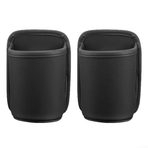 Car Door Drink Organizer 2 Pack For Back Seat Area Fits Water Bottles Bottles And Energy Drink Cans In Door Pockets