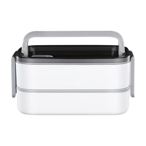Thermal Lunch Box | 2-Tier Meal Storage Container with Handles