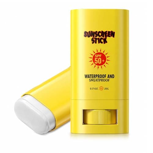 Sunscreen Stick SPF 50+ for Face & Body, Non-Greasy and Water-Resistant