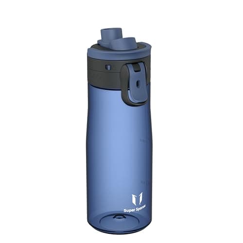 Super Sparrow Water Bottle 750ml - One-Tap TouchGulp Bottle - Non-Toxic BPA Free - Lightweight & Sustainable Tritan Water Bottles for Sports, Travel, Outdoors