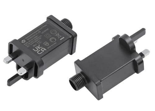 12V 1000mA/1250mA/1500mA Power Supply Converter IP44 Waterproof Transformer US/EU/AU/UK Plug Replace Yard Inflatable LED Adapter,Power Inverters AC to DC Adapter (UK 1000mA)
