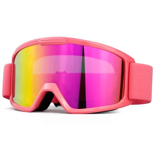 SPOSUNE Ski & Snow Goggles - Windproof, Anti-Fog, UV Protection for Men & Women | Dirt Bike, Motorcycle, ATV, Off-Road, OTG