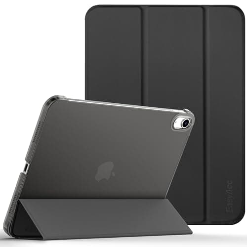 EasyAcc Case for iPad (A16) 11th/10th Generation 2025/2022, Black