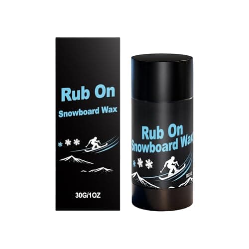 Snowboard Wax 30g Waxing Accessories with Cork Applicator