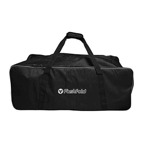 Fast Fold Trolley Bag Black/Silver