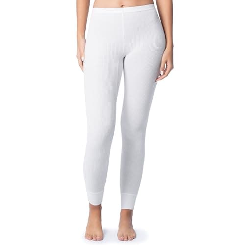INDERA ColdPruf Traditional Long Johns Thermal Underwear for Women White