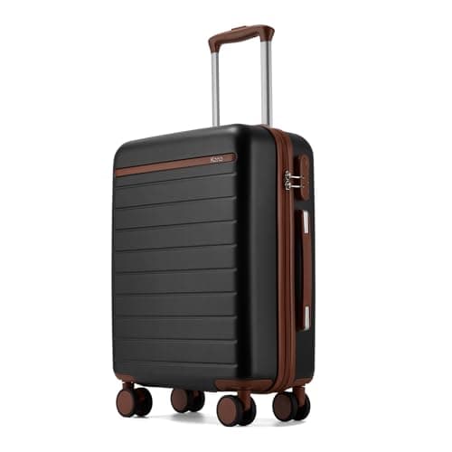 Kono Cabin Suitcase 55x40x20, Lightweight Carry On Luggage for Ryanair