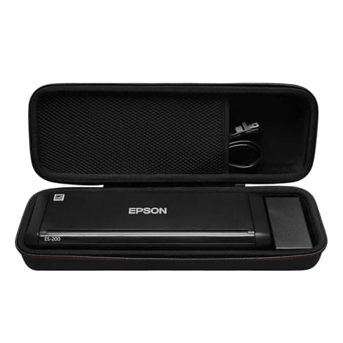 LTGEM Case for Epson Workforce ES-200/ES-300W/ES-300WR Document Scanner
