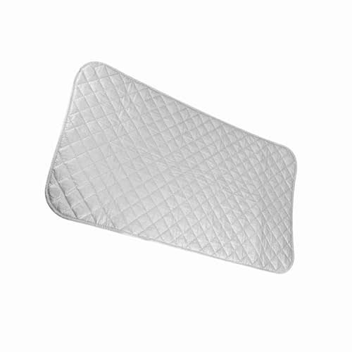 Generic Portable AntiSlip Magnetic Ironing Mat for Table Top & Travelling - Heat Insulation Blanket for Iron - Foldable Ironing Accessory for Home & Travel
