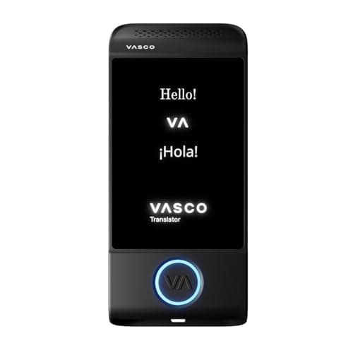 Vasco Translator M4 Voice Translator | Free Lifetime Internet | Matte Black