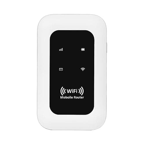 Mobile WiFi Portable Hotspot Router, Unlocked SIM Card Slot, Ultra-Fast Internet up to 300 Mbps, Pocket-Sized MiFi Modem for Travel & Remote Work,0005