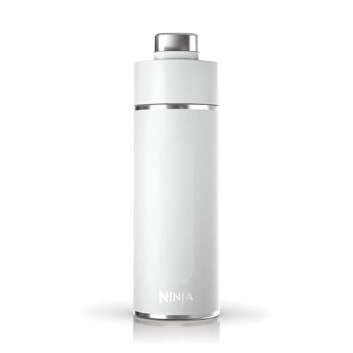 Ninja Thirsti Water Bottle and Flask 700 ML with Leak-Proof Lid, White