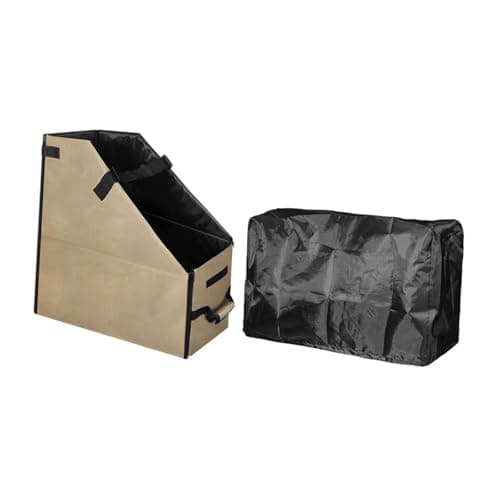 QLECXZI Portable Folding Bike Storage Bag Storage Case Durable And Reliable Choice For Safeguarding Bikes On Trips Folding Bike Box Bicycle Travel Bag, Brown