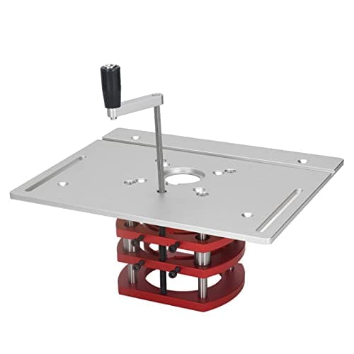 OVAQUIXI Router Lift System, 51mm Travel, 64-66mm Clamp Range