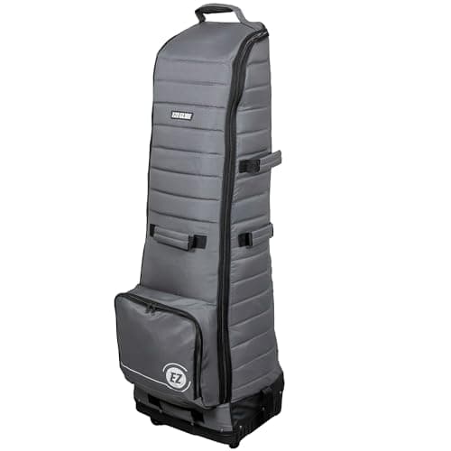 EzeGlide 6 Wheel Golf Travel Cover, Heavy Duty Transit Flight Bag Protect