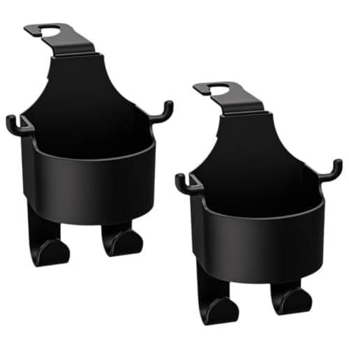 MAGICLULU 2pcs Headrest Cup Holder Back Seat Cup Organizer for Car Travel, Scratch-resistant Abs Material, Convenient Backseat Storage for Drinks and Accessories