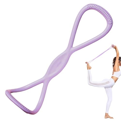 Exercise Resistance Bands - 8 Shaped Resistance Exercise Bands,Arm Exerciser Body Stretching Flexbands Portable Tension Rope for Gym Indoor Travel Pilates Yoga Office Home
