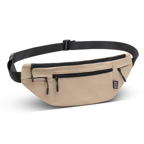 Money Belts for Travel Hidden Women Passport Bag Travel Wallet, Khaki