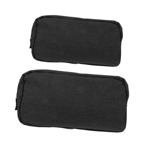 LRXIYODE Organizer and Oxford Accessories Bags Black Electronics in 2pcs Cloth with Sturdy Storage and Compact Design Travel Charger USB Cables Earphones Indoor Use