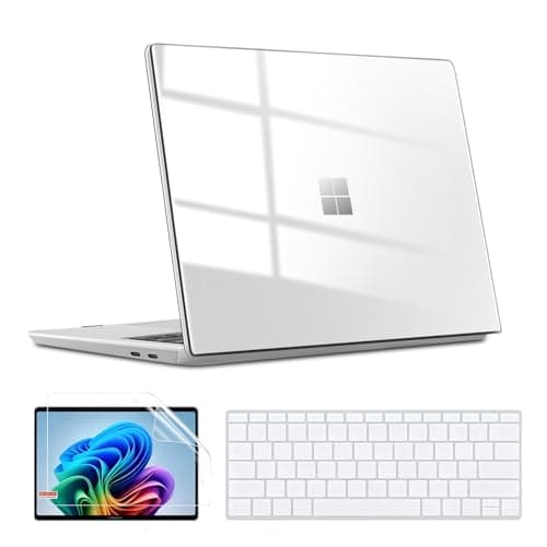 Slim Case for Microsoft Surface Laptop 13 Inch 2025 Release, Crystal Clear