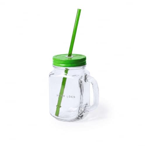 Personalised 500ML Borosilicate Glass Bottle with Cork Sleeve, Bamboo Lid & Reusable Straw BPA-Free Reusable Drinking Tumbler