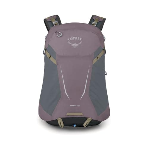 Osprey Hikelite Unisex Hiking Bag, 18L, Graphite Purple