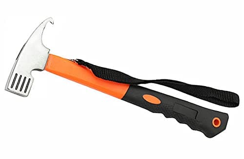 Camping Hammer Heavy Duty with Tent Stake Remover, 12"