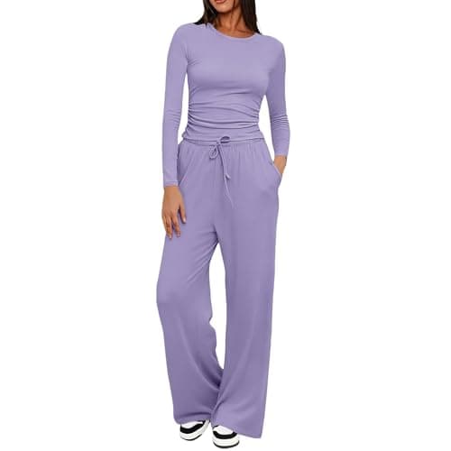 Womens Travel Outfits Two Piece for Airport and City Breaks