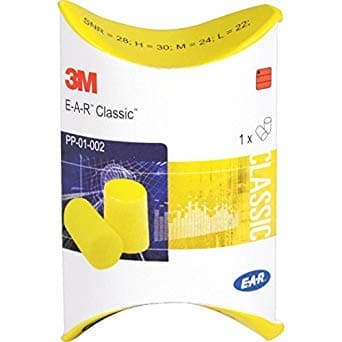 3M E-A-RFit Earplugs (XA007703680) - 12 Boxes, 1 Pair per Box