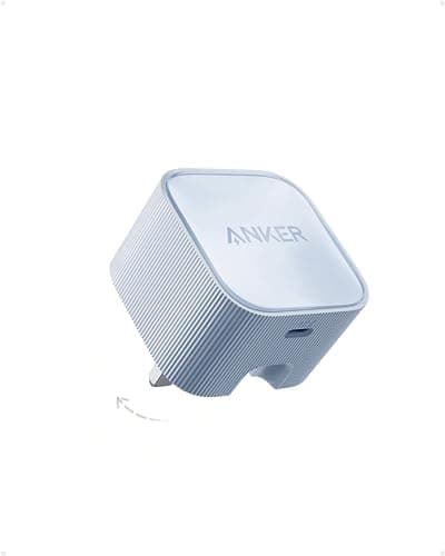 USB C Plug, Anker Nano 30W Foldable Plug for Travel, PPS Fast Charging, Compatible with iPhone 17/16/15/14/13 Series, Pixel, Galaxy, iPad, and More - Cable Not Included