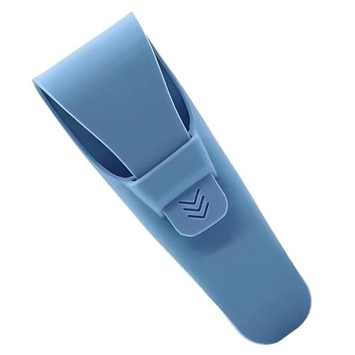 Razor Case, Waterproof Razor Protector, Portable Silicone Razor Travel Case for Manual Razor Storage and Travel(Blue)