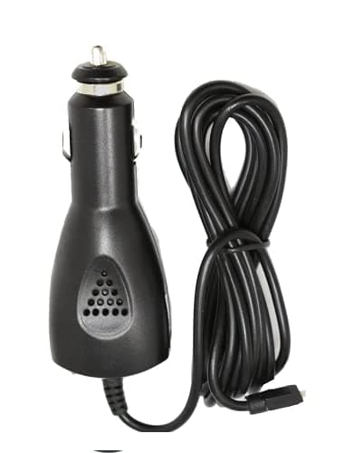 Navitech Black Micro USB Car Charger/Travel Adapter Socket Compatible With The Micro USB devices including the Archos 55 Graphite