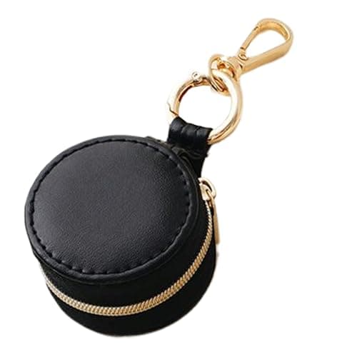Travel Ring Holder - Ring Holder Pouch | Necklace Organizer | Organizer Pouch with Zipper Closure Box Backpack Women Girls Sports Gym Car Work Travel Storage Accessory Compact Portable Bag