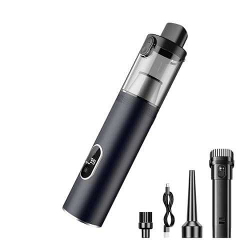 Tsophreniq Automotive Handheld Robust Suction All Metal Construction Cordless Convenience Multi Tools for Travel Pack of 1 Travel Vac