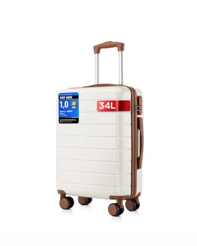 Shavont Cabin Suitcase 55x40x20, Lightweight Ryanair Small Cabin Luggage