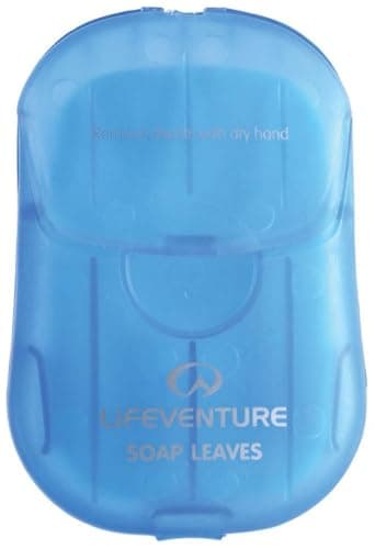 Lifeventure Travel Soap Wash Leaves x50