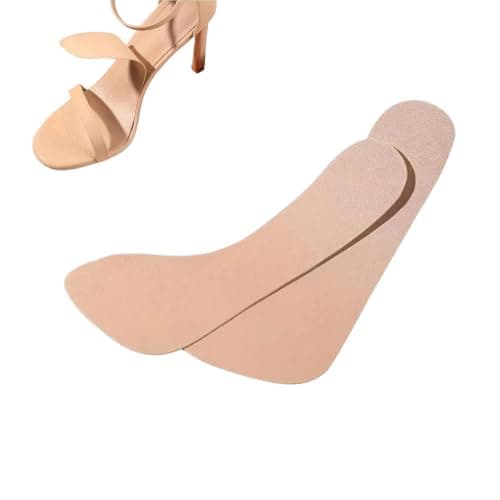 Insoles for Sandals Women - Moisture Wicking Anti Slip 3/4 Shoe Cushion