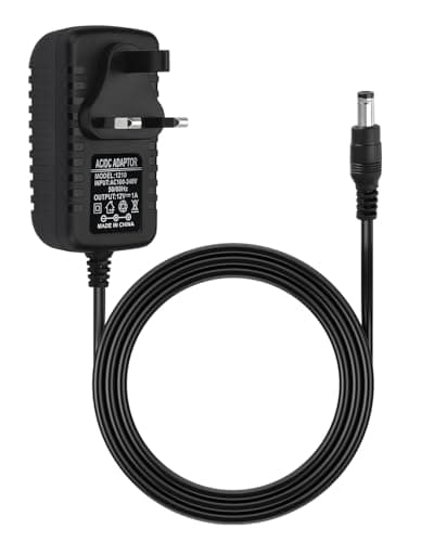 12V 1A Power Supply Adapter UK AC/DC Adapter 100-240V 50/60Hz to DC 12W
