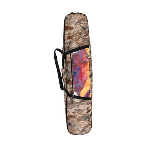 QLoztyse Travel Bag for Snowboard with Storage for Gear And Accessories, Khaki