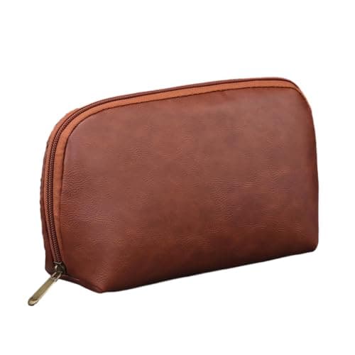 Glifora Electronic Accessories Bag - Multi-Compartment Travel Tech Accessories Pouch, Waterproof Faux Leather Pouch Organiser for Cables, Chargers and Power Banks