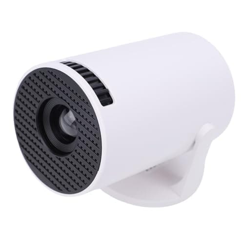 Oreilet Movie Projector, Manual Focus Small Portable Video Projector Home Theater for Indoor Outdoor Bedroom Office, Tech Gifts for Men Women, 240° Rotation