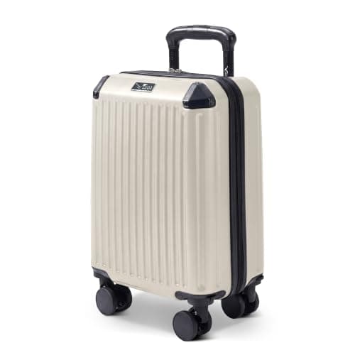 LUGG 40cm Sky Rover Underseat Cabin Bag – Ryanair & EasyJet Approved Carry-On Suitcase, Lightweight and Durable ABS Hard Shell, 360° Smooth Spinner Wheels, Water-Resistant, 40x30x20cm, 5 Year Warranty
