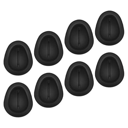 8pcs Silicone Car Cup Holder Inserts, Black Stabilizers