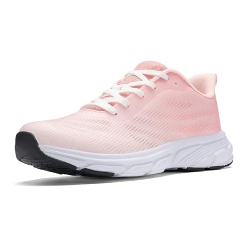 RTOUNT Womens Trainers Mesh Tennis Running Sneakers for Gym Travel Training