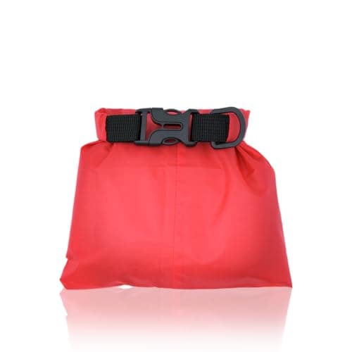 LICQIC Waterproof Dry Bag, Drybag Canoe Bag, 1 Pcs Red, 1.5 Litre