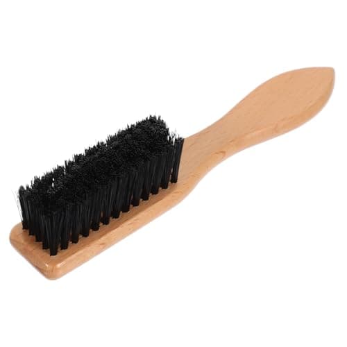 Wooden Beard Brush for Men with Boar Bristles and Ergonomic Handle