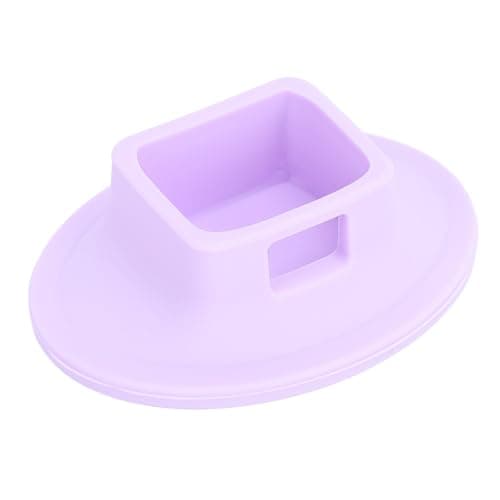 Silicone Stand for OSMO Pocket 3 Portable Camera Fixed Base, Desktop Support Holder with Charging Port, Lightweight and Compact, Stable Placement Without Shaking, Quick (Purple)