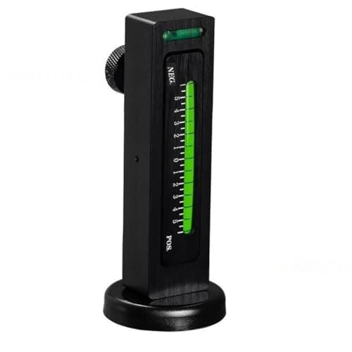 Magnetic Wheel Black 4 Wheel Camber 1 Degree Support up to 0 1 (Black)