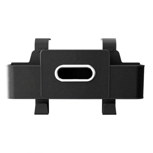 drburpily Car Organizer With Tissue And Trash Car Headrest,matte black